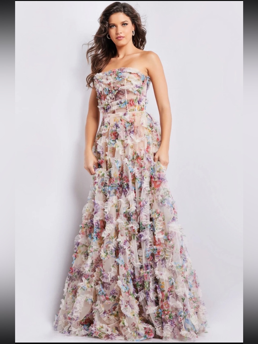 Jovani A Line Gown 38650
